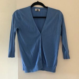 Periwinkle old navy classic cardigan